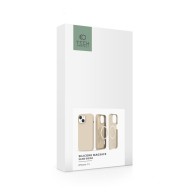 Калъф TECH-PROTECT Silicone Magsafe за iPhone 15, Sand Beige