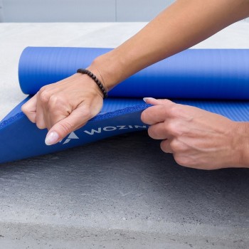 Wozinsky Gymnastic Non Slip Mat висококачественa постелка за йогa, Blue