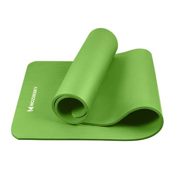 Wozinsky Gymnastic Non Slip Mat висококачественa постелка за йогa, Green