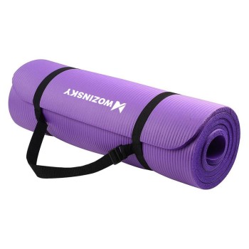 Wozinsky Gymnastic Non Slip Mat висококачественa постелка за йогa, Purple