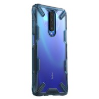 Удароустойчив хибриден кейс Ringke Fusion X за Xiaomi Redmi K30, Син
