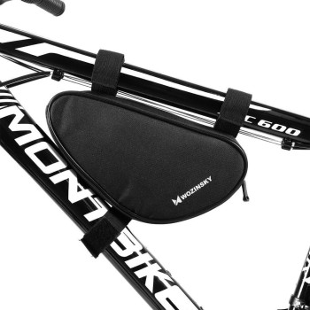 Wozinsky Bicycle Frame Bag 1.5 L - универсален калъф за рамката на колело, Черен