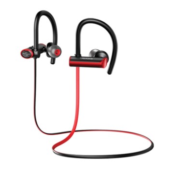 USAMS Слушалки sportowe S4 Bluetooth 5.0  black red
