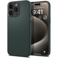 Калъф Spigen Liquia Air за iPhone 15 Pro Max, Abyss Green