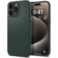 Калъф Spigen Liquia Air за iPhone 15 Pro Max, Abyss Green