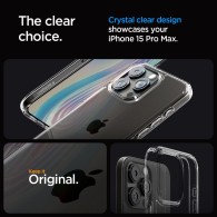 Калъф Spigen Ultra Hybrid за iPhone 15 Pro Max, Crystal Clear