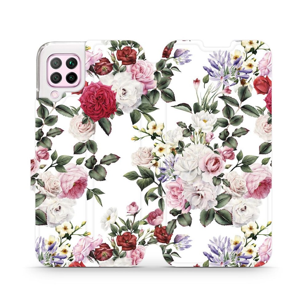 Калъф Mobiwear за Huawei P40 Lite, Floral