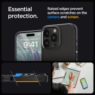Калъф Spigen Ultra Hybrid за iPhone 15 Pro Max, Matte Black
