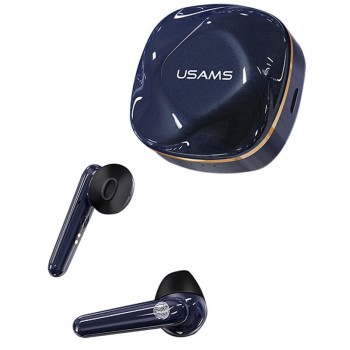 USAMS Слушалки Bluetooth 5.0 TWS SD series, Blue