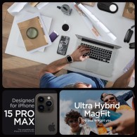 Калъф Spigen Ultra Hybrid Mag Magsafe за iPhone 15 Pro Max, Zero One Edition