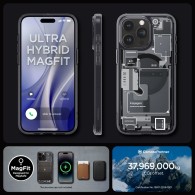 Калъф Spigen Ultra Hybrid Mag Magsafe за iPhone 15 Pro Max, Zero One Edition