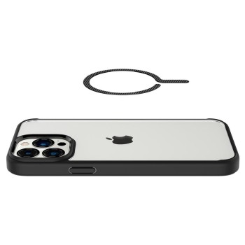 Адаптер SPIGEN ONETAP MAGNETIC MAGSAFE RING, CARBON