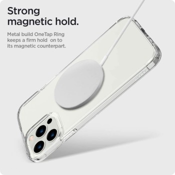 Адаптер SPIGEN ONETAP MAGNETIC MAGSAFE RING, SILVER