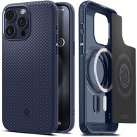 Калъф Spigen Mag Armor Magsafe за iPhone 15 Pro Max, Navy Blue