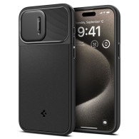 Калъф Spigen Optik Armor Mag Magsafe за iPhone 15 Pro Max, Black