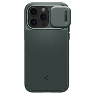 Калъф Spigen Optik Armor Mag Magsafe за iPhone 15 Pro Max, Abyss Green