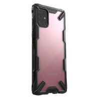 Удароустойчив хибриден кейс Ringke Fusion X за Samsung Galaxy A71, Черен