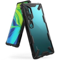 Удароустойчив хибриден кейс Ringke Fusion X за Xiaomi Mi Note 10 / Mi Note 10 Pro / Mi CC9 Pro, Черен
