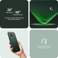 Калъф Spigen Cyrill Kajuk Mag Magsafe за iPhone 15 Pro, Forest Green
