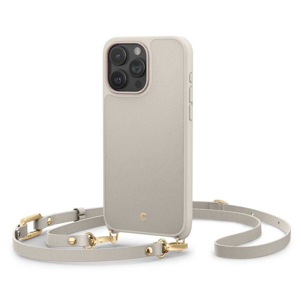Калъф Spigen Cyrill Classic Charm Mag Magsafe за iPhone 15 Pro, Cream