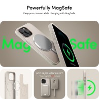 Калъф Spigen Cyrill Kajuk Mag Magsafe за iPhone 15 Pro Max, Cream