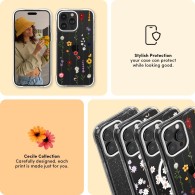 Калъф Spigen Cyrill Cecile за iPhone 15 Pro Max, Flower Garden