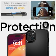 Калъф Spigen Thin Fit за iPhone 15 Plus, Black