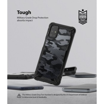 Калъф RINGKE FUSION X за SAMSUNG GALAXY M31S, Camo black