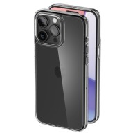 Калъф Spigen Air Skin Hybrid за iPhone 15 Pro, Crystal Clear