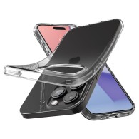 Калъф Spigen Liquid Crystal за iPhone 15 Pro, Crystal Clear