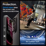 Калъф Spigen Liquid Air за iPhone 15 Pro, Matte Black