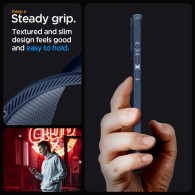 Калъф Spigen Liquid Air за iPhone 15 Pro, Navy Blue