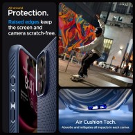 Калъф Spigen Liquid Air за iPhone 15 Pro, Navy Blue
