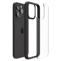 Калъф Spigen Ultra Hybrid за iPhone 15 Pro, Matte Black