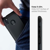 Калъф SPIGEN Tough Armor за Samsung Galaxy A11, Metal Slate