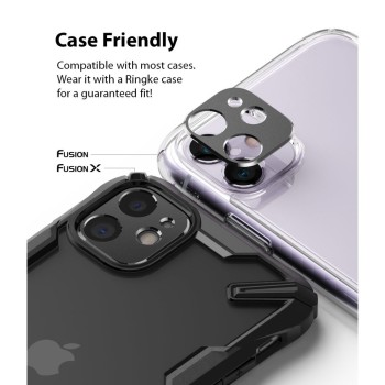 Стъклен протектор за камера RINGKE CAMERA STYLING за IPHONE 11, Черен