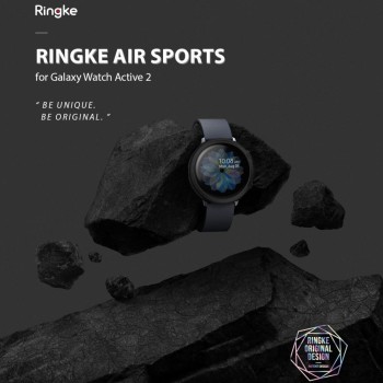 Калъф RINGKE AIR за SAMSUNG GALAXY WATCH ACTIVE 2 (44MM), Черен