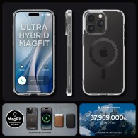 Калъф Spigen Ultra Hybrid Mag Magsafe за iPhone 15 Pro, Carbon Fiber