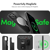Калъф Spigen Cyrill Kajuk Mag Magsafe за iPhone 15 Pro, Black