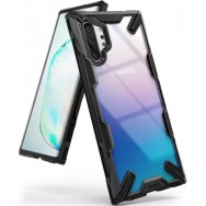Удароустойчив хибриден кейс Ringke Fusion X за Samsung Galaxy Note 10 Plus, Черен