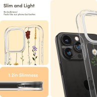 Калъф Spigen Cyrill Cecile за iPhone 15 Pro, Flower Garden