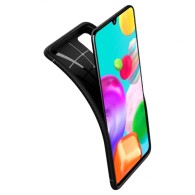 SPIGEN Rugged Armor GALAXY A41 Matte Black