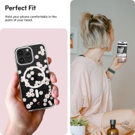 Калъф Spigen Cyrill Cecile Mag Magsafe за iPhone 15 Pro, White Daisy