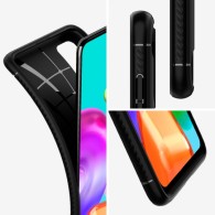 SPIGEN Rugged Armor GALAXY A41 Matte Black