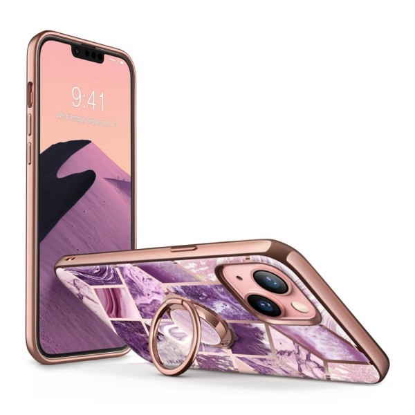 Калъф SUPCASE IBLSN COSMO SNAP за IPHONE 13, Marble purple