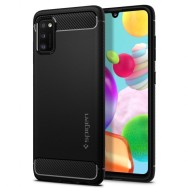SPIGEN Rugged Armor GALAXY A41 Matte Black