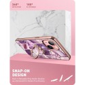 Калъф SUPCASE IBLSN COSMO SNAP за IPHONE 13, Marble purple