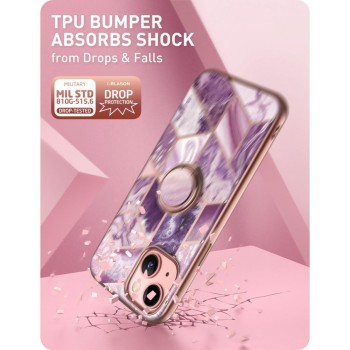 Калъф SUPCASE IBLSN COSMO SNAP за IPHONE 13, Marble purple