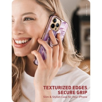 Калъф SUPCASE IBLSN COSMO SNAP за IPHONE 13 PRO, Marble purple