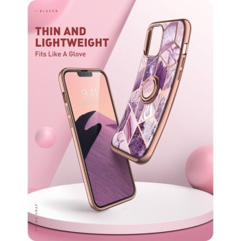 Калъф SUPCASE IBLSN COSMO SNAP за IPHONE 13 PRO, Marble purple